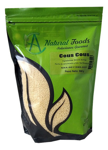 Cous Cous X 500g Natural Foods