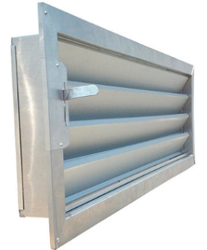 Rejilla Louver Con Control, Mxclf-0727, 27x27x4 , Base X Alt