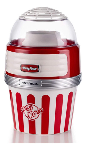 Máquina eléctrica de palomitas de maíz de color rojo 220v