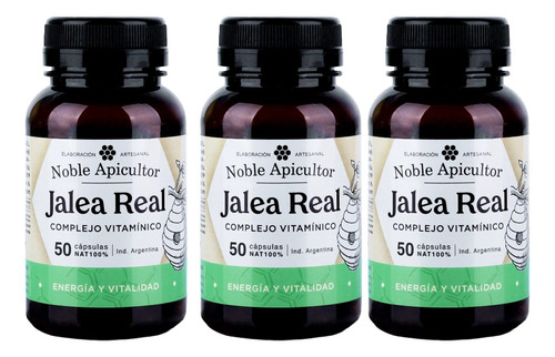 Jalea Real X3 Piel Saludable 50 Capsulas Natier