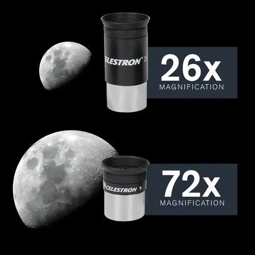 Set De Telescopio Celestron 31145 130 Slt Negro, 650 Mm