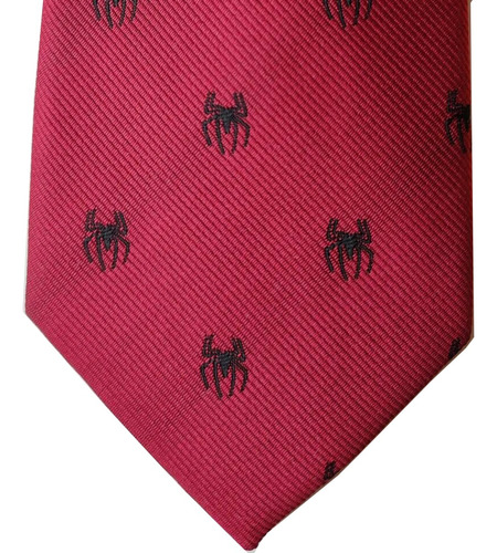 Corbata Microfibra Spiderman Nueva Hombre Araña