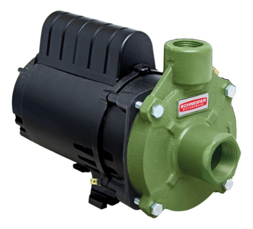 Bomba Centrífuga Schneider Bc-91 S 1/4 Cv Monofásica 220v Cor Verde-escuro Frequência 60hz