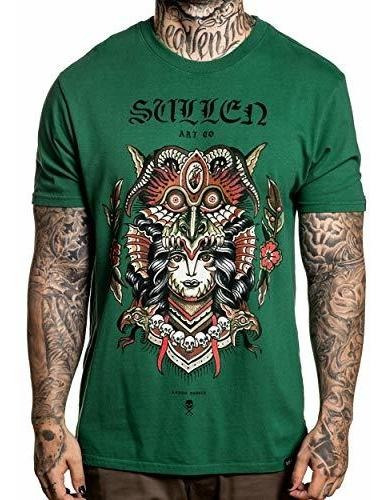 Playera Vintage Gráfica Sullen Jade Sirena.