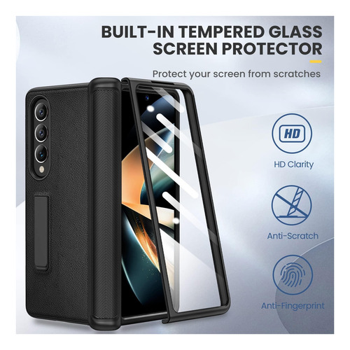 Ruky Para Samsung Galaxy Z Fold 4 Funda Con Protección De De
