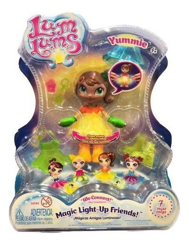 Muñeca Lum Lums Yummie - Con Luz Y 7 Accesorios