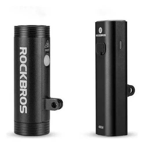 1 Rockbros Luz De Bicicleta De Noche Viaje Fuerte Linterna