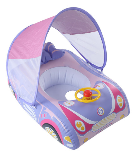Flotador Inflable Para Nadar Con Forma De Coche Para Bebés,