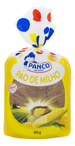 Pão Caseiro Milho Panco Pacote 500g