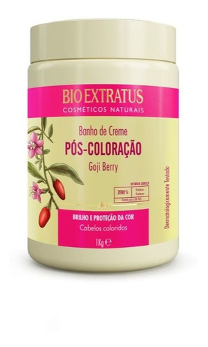 Banho De Creme Bio Extratus Pós - Coloração 1 Kg