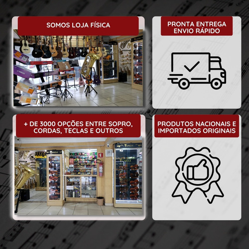 Surdina Abafador De Borracha Tipo Pente Para Violino 3/4 4/4