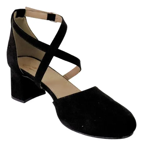 Zapatillas Cerradas Dama Pulsera Tobillo