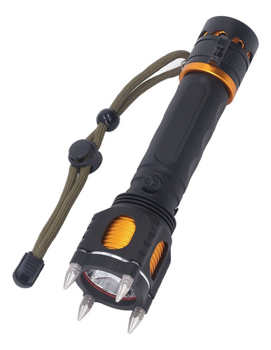 Linterna Led Recargable De Defensa Personal Súper Brillante