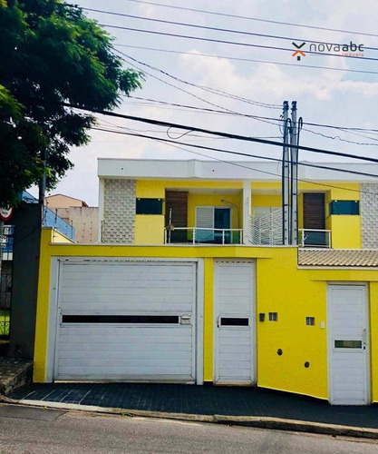 Sobrado Com 3 Dormitórios À Venda, 195 M² Por R$ 901.000 - Parque Das Nações - Santo André/sp - So0410