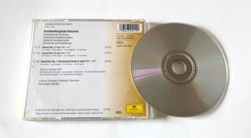 Bach - Reinhard Goebel Brandenburg N. 2 & 5 / Suite N. 2