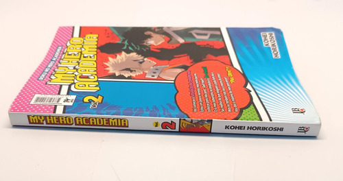 Manga Boku No Hero My Hero Academia Volume 2 V2 (Usado)