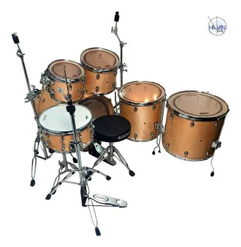 Bateria Acústica Zowag Z7 Maple Europeu - Completa, Top