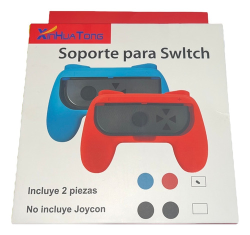 Lleva 2 Grip Mando Compatible Joy-con Ns Soporte Grip