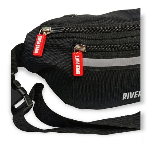 Riñonera River Plate Club Deportivo - Urbana Color Negro
