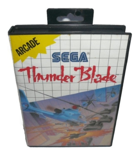 Thunder Blade Sega Master Completo + Caja + Instructivo +++