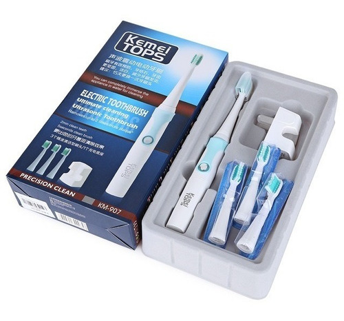 Cepillo De Dientes Eléctrico Bateria Niños Adultos Clicshop