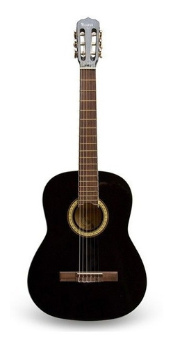 Guitarra Clásica, Naylon Color Negro Con Funda, Vizcaya