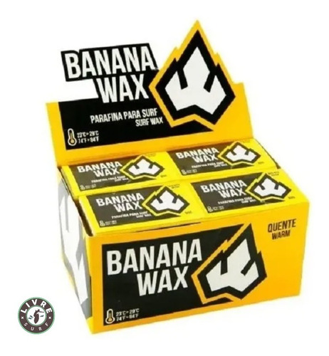 Parafina Banana Wax (kit Com 10 Unidades) (warm Water)