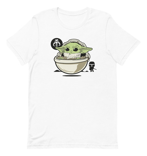 Playera Baby Yoda En Cuna Funko Grogu Mandalorian. Star Wars