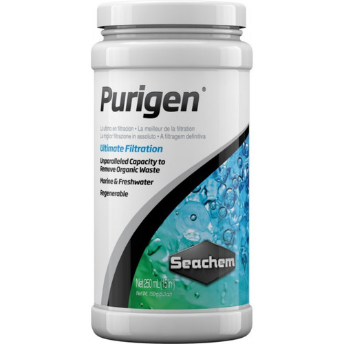 Purigen Seachem Material Filtro Acuario Pecera Peces 250ml