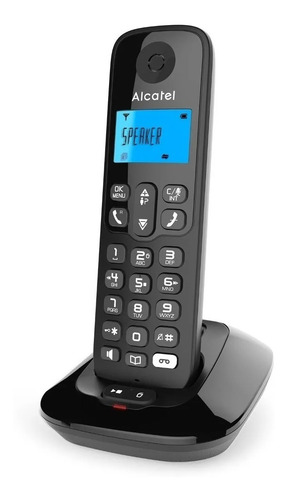 Teléfono Alcatel Inalambrico Identificador Altavoz Cargador