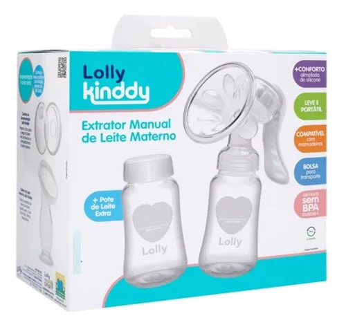 comprar Bomba De Leite Manual Com Pote Extra-bolsa-sem Bpa Portatil