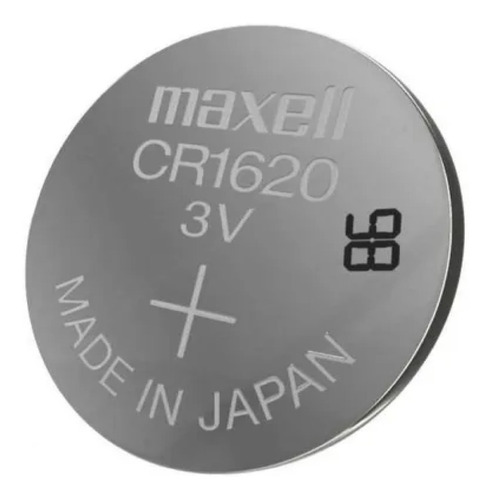 Maxell Cr1620 Tipo Boton X 5 Unidades  / Crisol Tecno