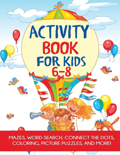Libro Actividades Niños 6 A 8 Años