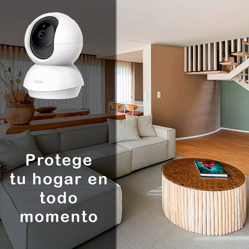 Cámara Wi-fi Tp-link Tapo C210 3mp Audio Bidireccional Con Memoria Microsd De 64gb