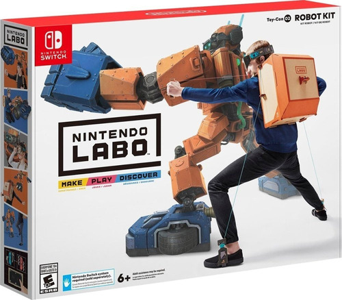 Nintendo Labo Robot Kit Switch Original Nuevo Sellado Juego