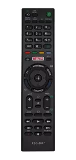 Controle Remoto Compatível Tv Sony Bravia Rmt-tx100d Netflix