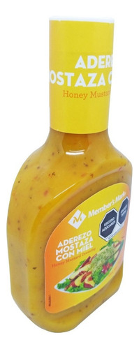 Aderezo Para Comida Sabor Mostaza Con Miel Member's Mark Bot