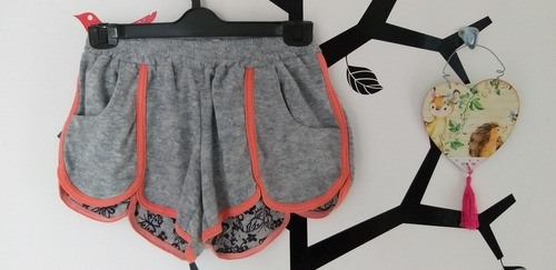 Shorts Talle M De Friza Rústica