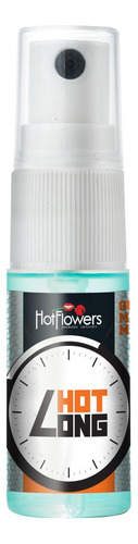 Lubrificante Intimo Hot Long Spray 12ml Hot Flowers Sabor Gel Excitante e Retardante Masculino