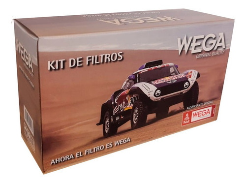 Imagen 1 de 7 de Kit 4 Filtros Peugeot 207 Compact 1,6 Wega