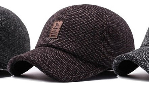  Gorra Abrigada Gruesa Con Orejeras Rebatibles