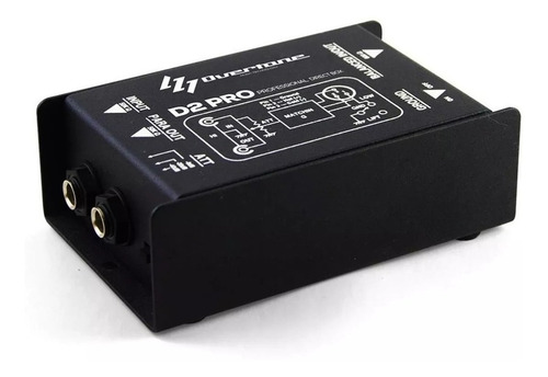 Imagem 2 de 2 de Direct Box Overtone D2 Pro Passivo