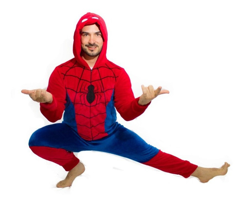 Mameluco Adulto Marvel Spiderman 