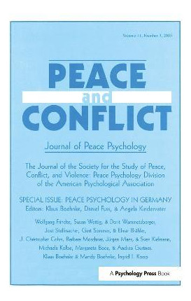 Libro Peace Psychology In Germany - Klaus Boehnke