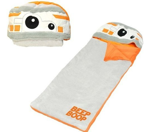 Star Wars Bb8 Hooded Sherpa Sleeping Bag, 26 X46 L