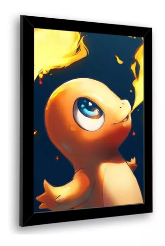 Quadro Pokemon Articuno Zapdos Moltres Decorativo - Quadros Mais