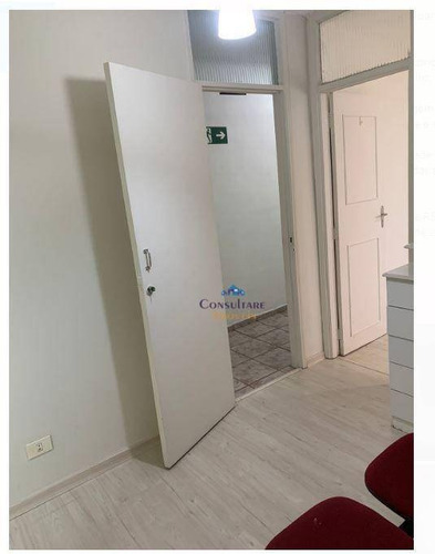 Imagem 4 de 22 de Sala Para Alugar, 45 M² Por R$ 3.650,00/mês - Boqueirão - Santos/sp - Sa0212