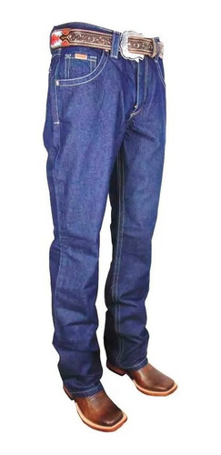 Calça Jeans Masculina Azul 100% Algodão Docks 2384