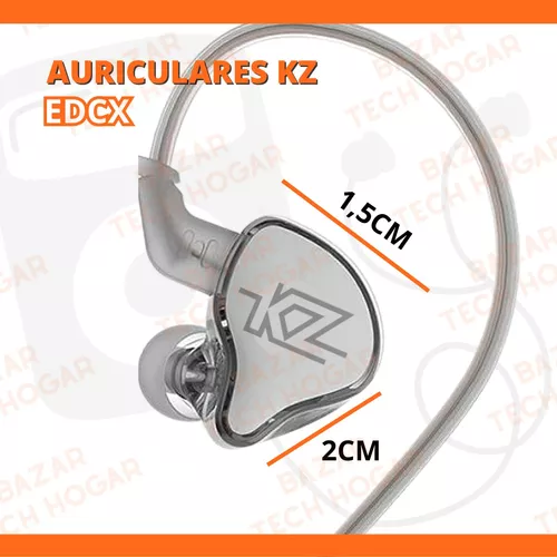Auriculares Kz Acusticos Edcx C/mic Cian Monitoreo - ICBC Mall