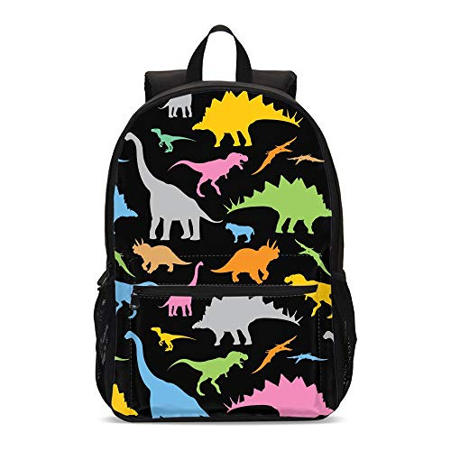 Bolso Morral Dinosaurio 17 Pulgadas Mochilas Escolares Ypqnn